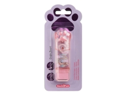 Cinta correctora de goma Miquelrius Back2fun Patita rosa de 5 mm x 6 m (Mr13328)