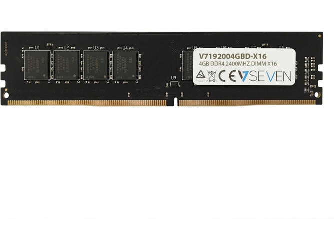 Memoria RAM DDR4 V7 V7192004GBD-X16 (1 x 4 GB - 2400 MHz - CL 17)