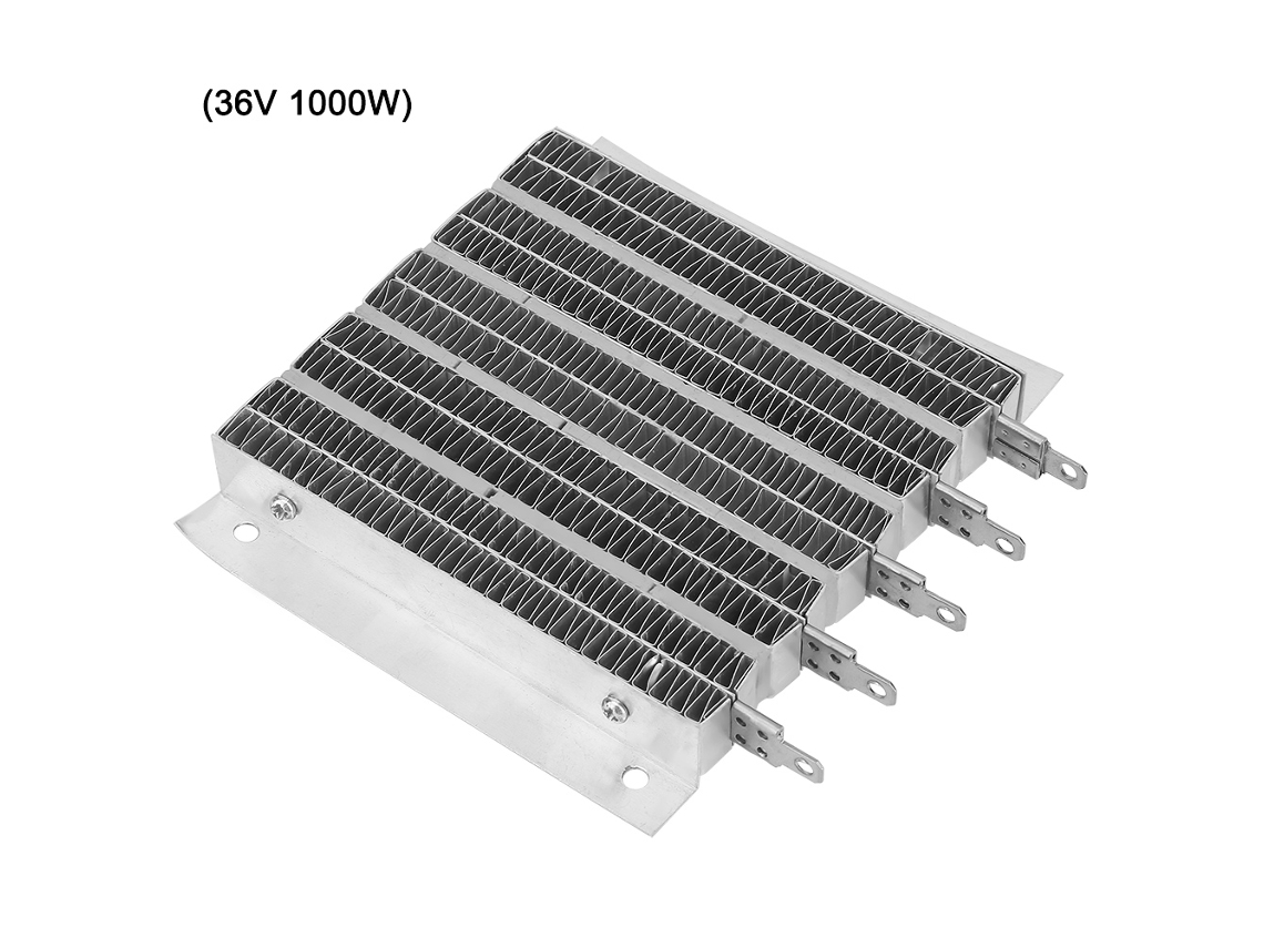 Placa Calefactora Ondulada Ptc De 1000 W Y 36 V Con Termostato Para Ambientes Secos Y Sólidos.