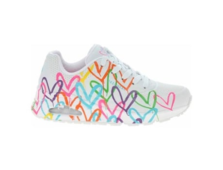 Zapatillas Mujer SKECHERS Uno Highlight Love Blanco (39,5 eu)