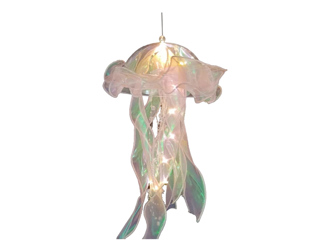 2026-lámpara Medusa Colgante Portátil Luminosa Forma Medusa Luz De Noche Creativa Para Decoración Hogar Rosa