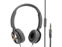 Fones De Ouvido Filhos Fios Supra-auriculares Gaming Música Cancelamento De Ruído 3,5mm Branco Preto Verde Cinza Laranja