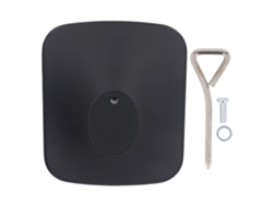Suporte De Mesa Para Alto-falante Kef Lsx Ii Metal Anti-deslizante Redução De Vibração Preto