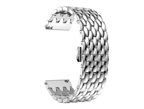 Correa de aleación de aluminio 22mm eslabón de cierre de mariposa de aleación para Huawei Watch GT/Samsung Galaxy Watch 46mm/Samsung Gear S3 Fronti...
