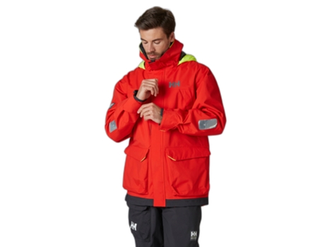 Chaqueta para Hombre HELLY HANSEN (S - Poliamida - Rojo)