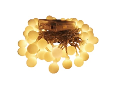 Earth String Lights 19.6ft 40 LED Fairy String Lights, con pilas, Party Wedding Garden Decor