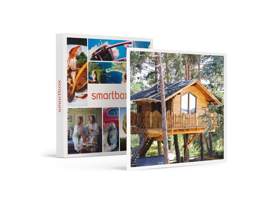 Caja Regalo SMARTBOX Xalet de Prades: 1 noche en casa en árbol con desayuno y spa