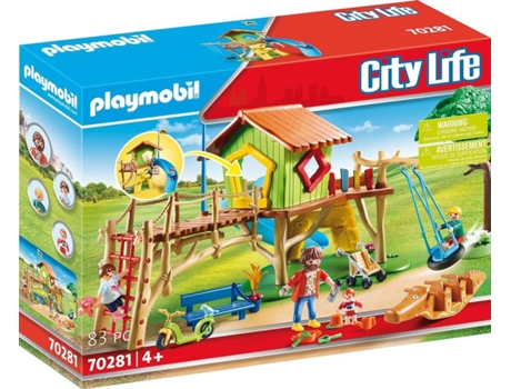 Parque Infantil Aventura playmobil city life 70281 conjunto de bonecos