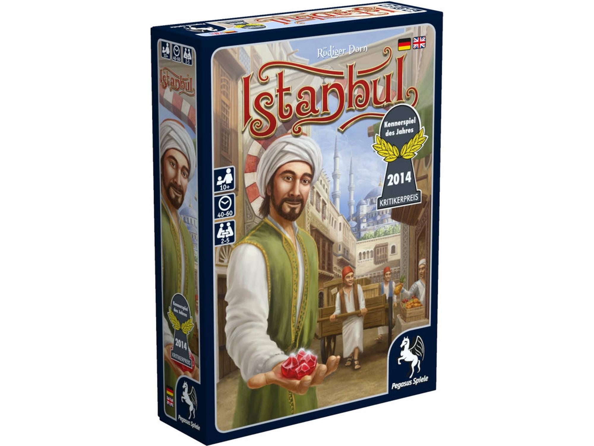 Juego de Mesa PEGASUS SPIELE Istanbul (Inglés)