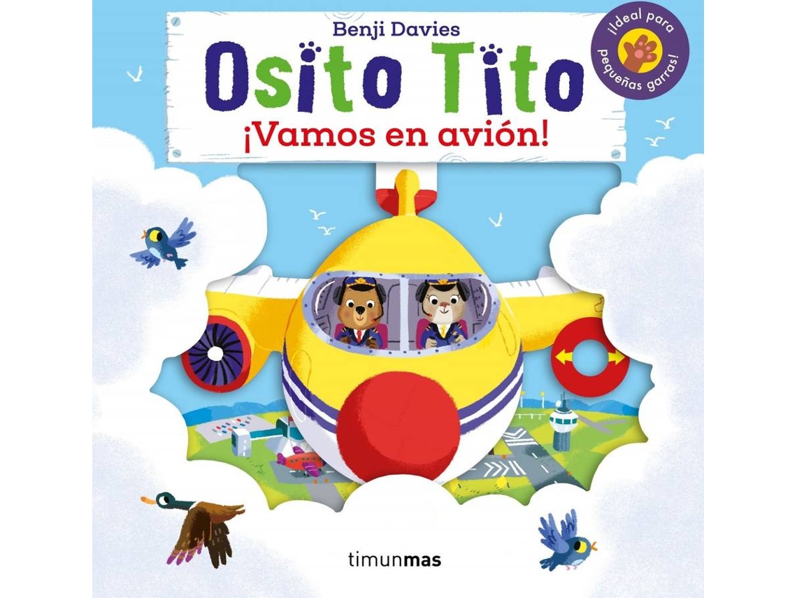 Libro Osito Tito. ¡Vamos En Avión! de Benji Davies (Español)