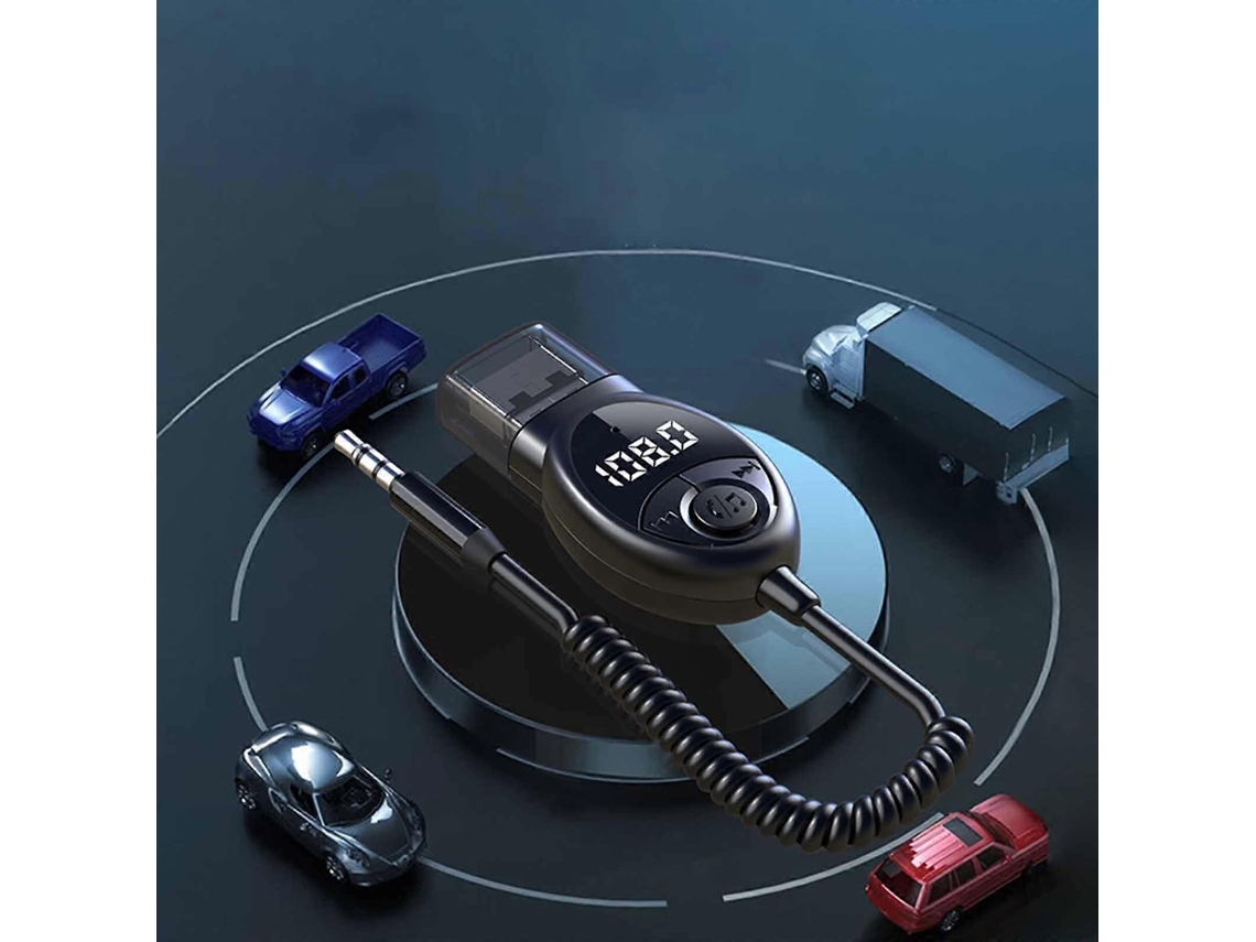 Receptor Bluetooth para coche, transmisor FM, audio sin pérdida, receptor Bluetooth Flye244692 Rosewell