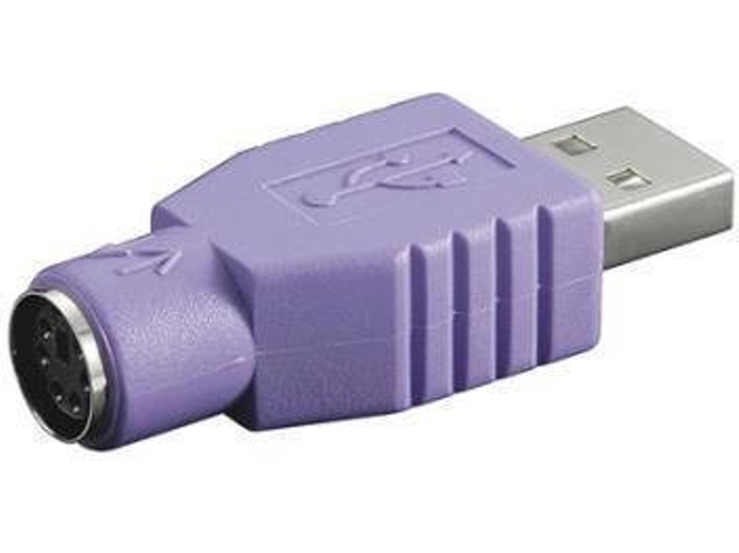 Adaptador de interfaz NILOX NX080500104 USB 2.0 PS/2 violeta