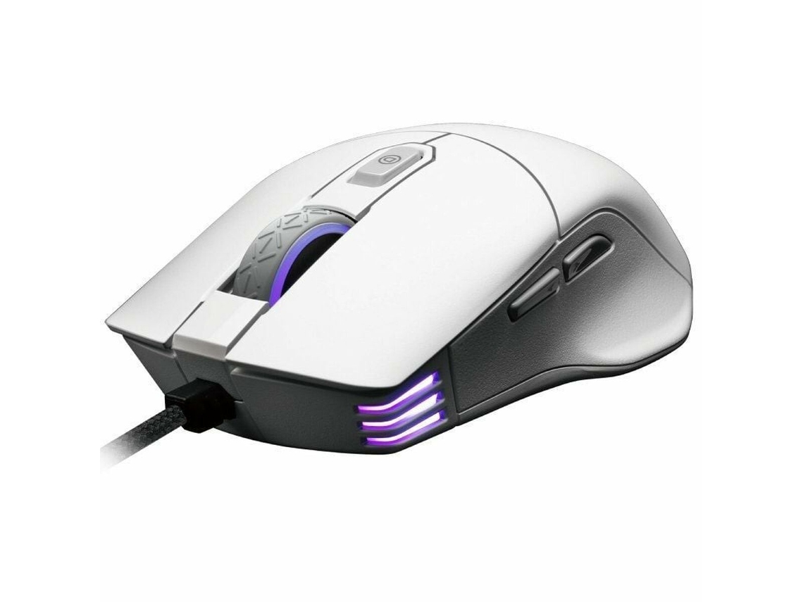 Ratón para juegos blanco Evga X12