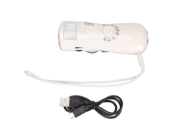 Radio de manivela RD 360 con linterna LED, radio de emergencia portátil multifuncional para exteriores