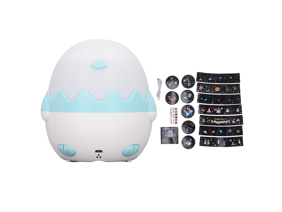 2026-lámpara Proyectora Pingüino Decoración Regalo De Cumpleaños Para Niñas Niños Amigos Luz Nocturna