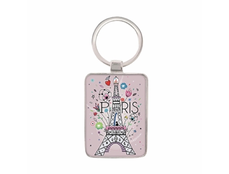 Llavero rectangular KIUB La Parisienne TU