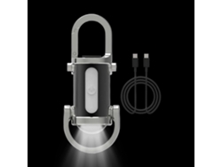Linterna portátil con llavero, mini linterna LED recargable por USB, potente y potente | Linterna Gokoco