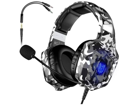 Auriculares Gaming ENKES para Ps4 Xbox One para PC con micrófono con cancelación de ruido Compatible con Nintendo S Laptop