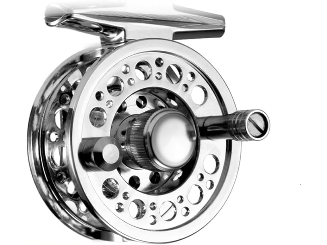 Carrete De Pesca Con Mosca, Aluminio Y Metal, Mecanizado Cnc, 2+1 Rodamientos Bolas, Relación Engranajes 1:...