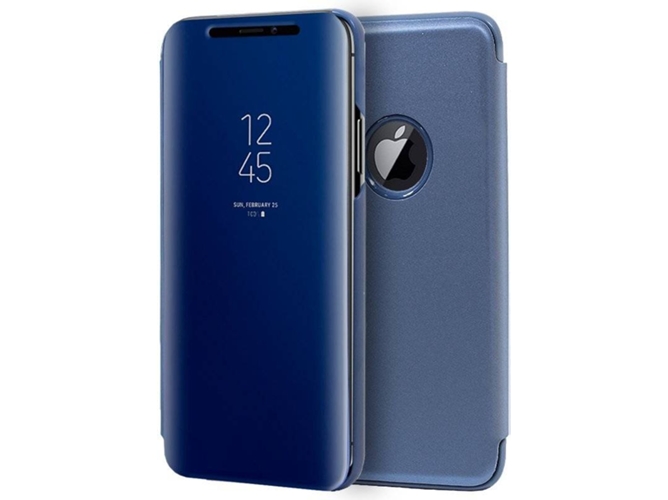 Funda iPhone XS Max COOL Clear View Azul
