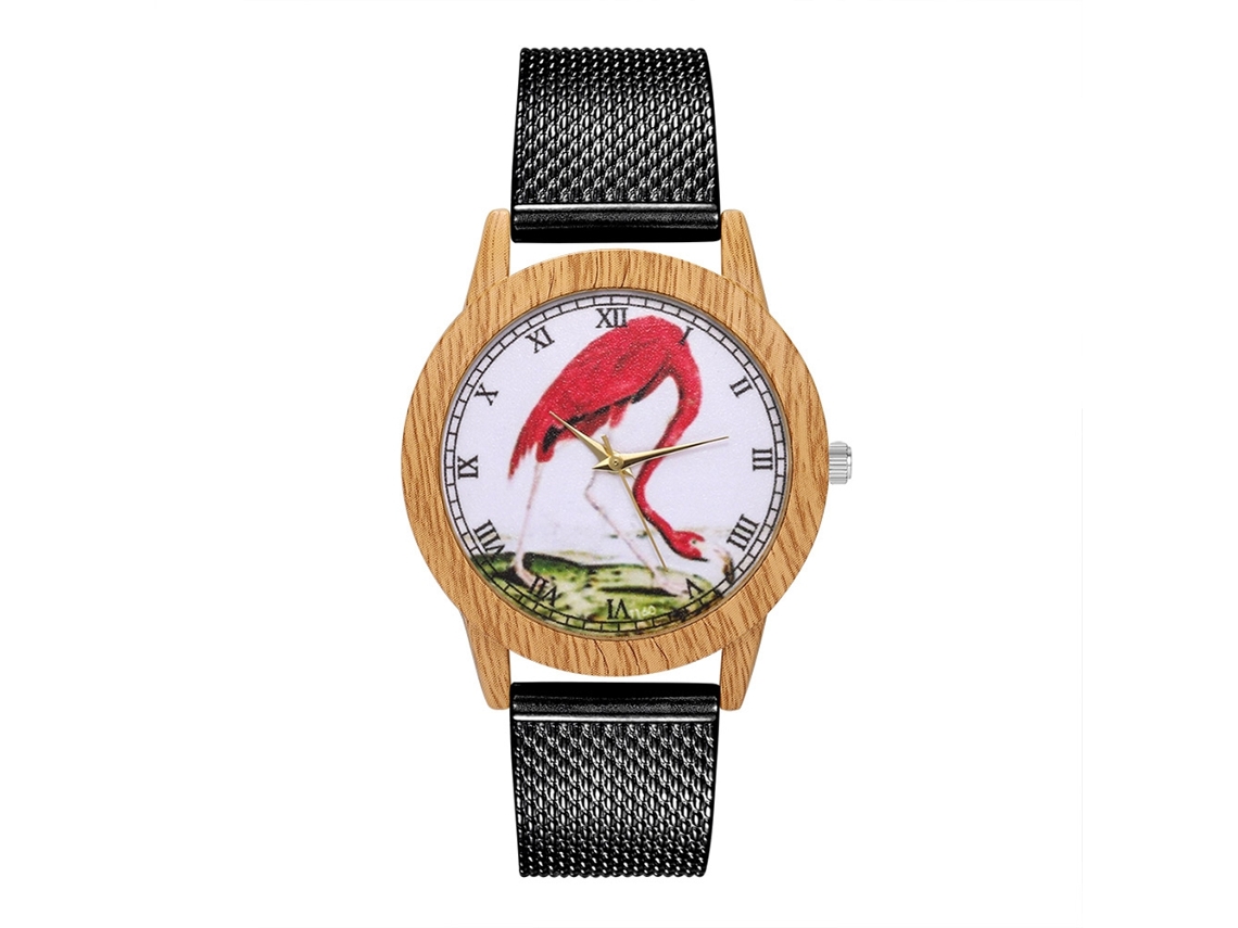 Reloj De Pulsera Unisex Zhoulianfa T160-f Negro Movimiento De Cuarzo