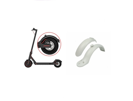 Guardabarros trasero para scooter con ganchos PA delanteros y traseros