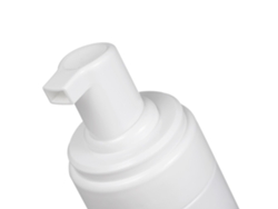 Vlrla-1pc 150ml Portátil Refillable White Plastic Foam Soap Bottle