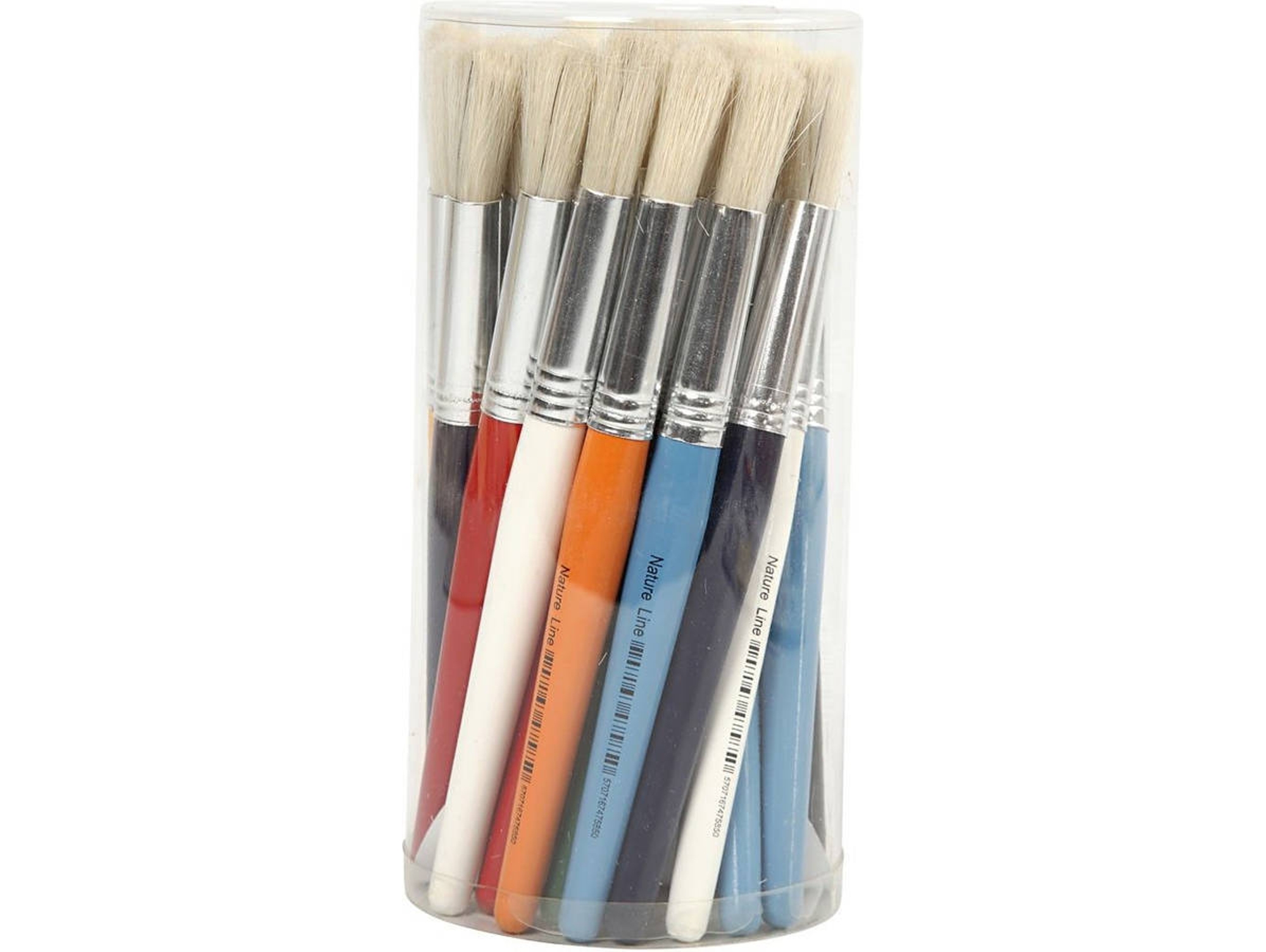 Conjunto de 30 Pinceles CREATIV COMPANY 10350 (Multicolor - Pincel Redondo - Cerdas de cerdo)