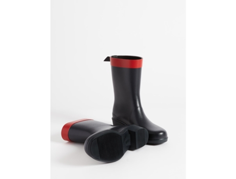 Botas de Mujer AIGLE Lluvia Myrica Mid Azul (40)