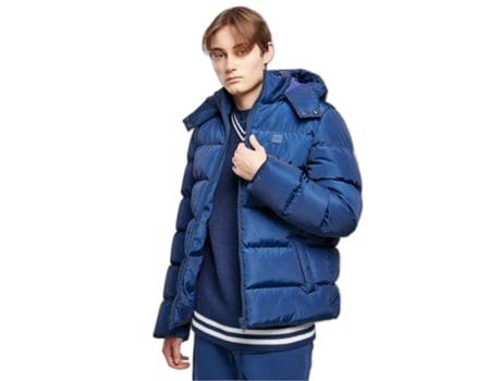 Abrigo para Hombre URBAN CLASSICS (3XL - Poliéster - Azul)