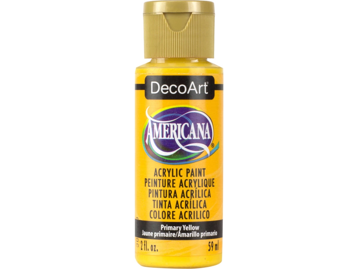 Pintura Acrílica AMERICANA Amarelo Primário (59 ml)