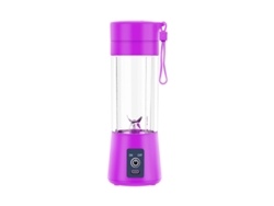 Exprimidor doméstico pequeño y recargable, mini exprimidor de vaso Mdug (morado)