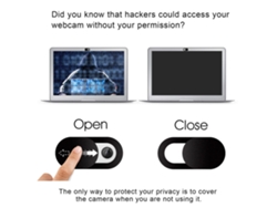 Tapa Universal Deslizante Para Cámara Web De Plástico, Protector De Privacidad Para Smartphone, Tablet, Pc Y Portátil.