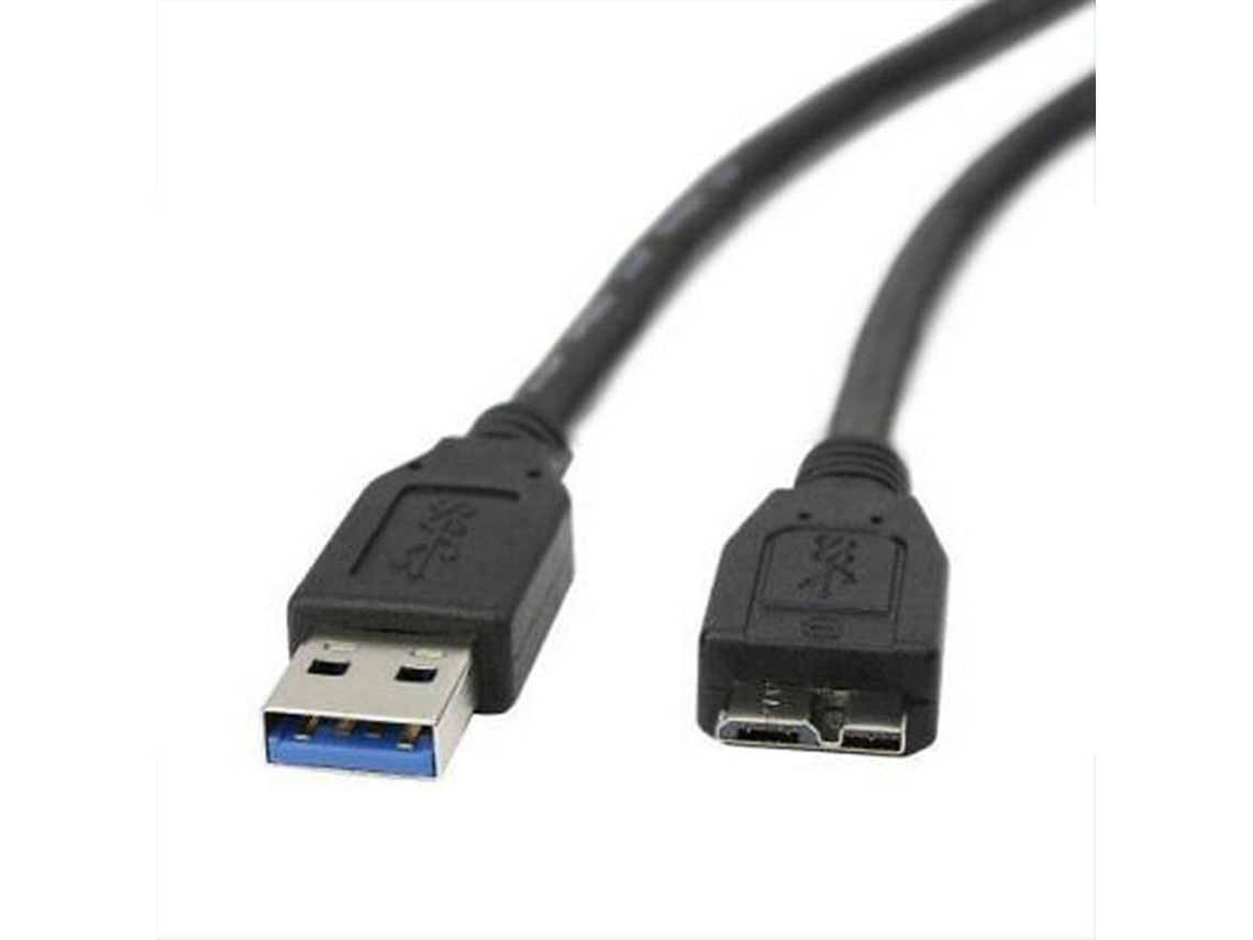 Cable Usb 3.0 Para Discos Duros Portátiles Western Digital, Seagate, Toshiba Y Samsung, 2 M, Alta Calidad.