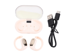 Fones de Ouvido Bluetooth Off white EOOCOO (gradiente de Areia Mó Luminosa, Par de Ouvido Inteiro)