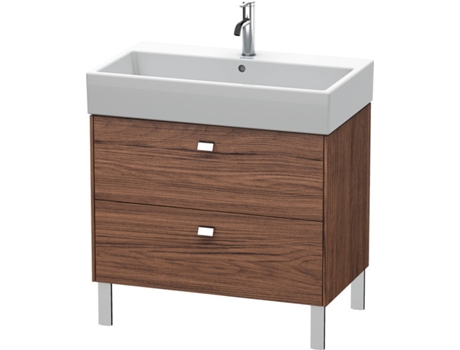 Mueble de aseo DURAVIT Brioso de pie 78,4 x 45,9 cm 2 extraíbles extraíble superior incl. hueco para sifón y delantal para lavabo Vero Air 23508