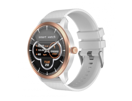 Smartwatch Pantalla redonda Hw22 HD 1 32 pulgadas IP67 Impermeable Monitoreo del ritmo cardíaco Oro