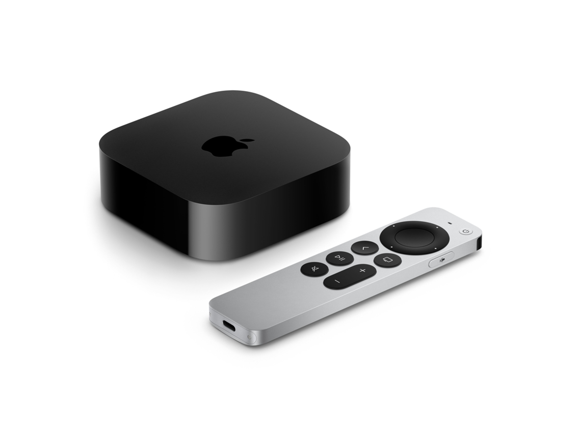 APPLE TV 4K Preto, Prateado 4K Ultra HD 128 GB Wi-Fi Ethernet LAN