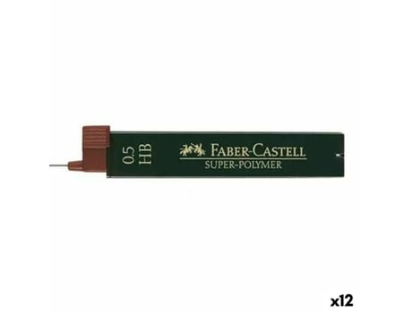 Recarga De Mina FABER-CASTELL Super-Polymer Hb 0,5 Mm 12 Unidades