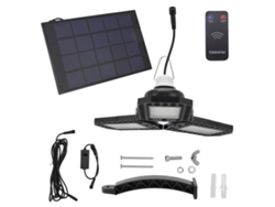 Rebe-luz Solar Exterior Ip65 Impermeable Con Control Remoto Led Para Jardín Y Patio, Suministro De Luz Solar Potente
