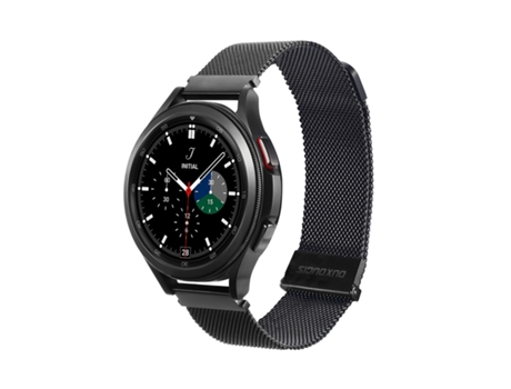 Correa de reloj milanesa DUX DUCIS para Samsung Watch Series 20 mm (negro)
