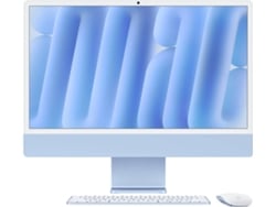 iMac APPLE  Azul CTO (24'' - Apple M4 10-Core - RAM: 24 GB  - 1TB  - GPU 10-Core - Teclado Español)