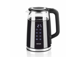 Hervidora Eléctrica Digital HAEGER Digiglass - 1.7L, 2200W
