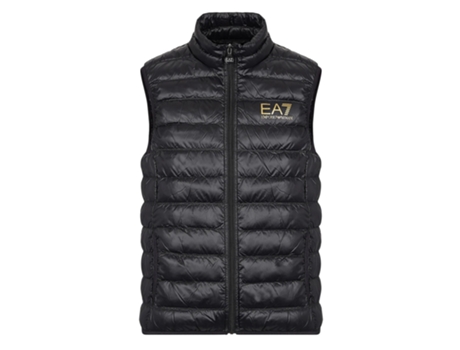 Chaleco EA7 Poliamida Hombre (M - Negro)