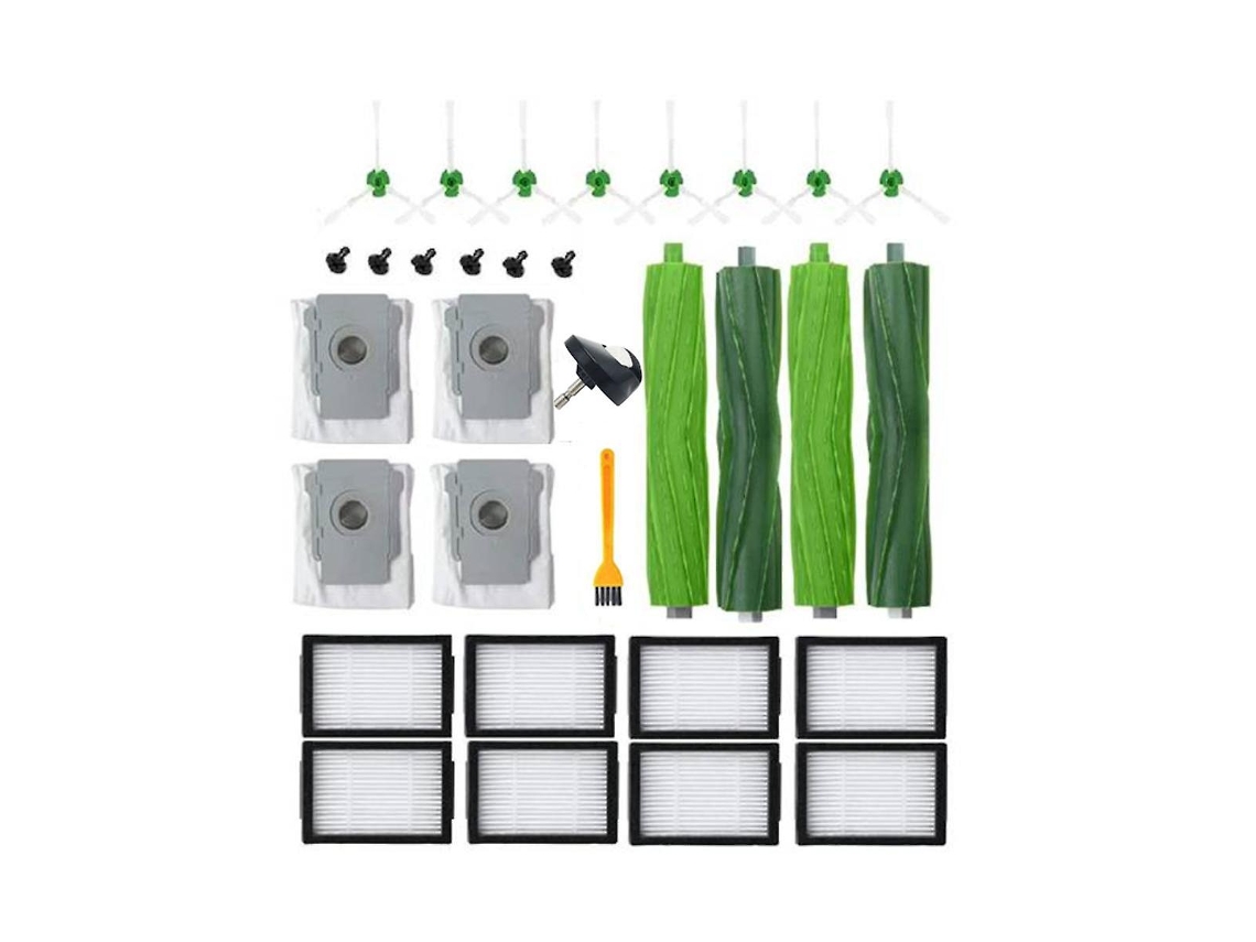 Acessórios de Aspirador Kit de de 24 peças para I7 I7+ I3 I3+ I4 I4+ I6 I6+ I8 I8+ J7 J7+ E5 E6 E7 P