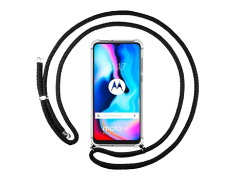 Carcasa Motorola Moto G9 Power TUMUNDOSMARTPHONE Colgante Negro