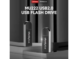 Baoj-2026thinkplus Mu222 Pen Drive De 64gb Usb 2.0 Metálico Portátil Alta Velocidad Plug And Play Gran Compatibilidad