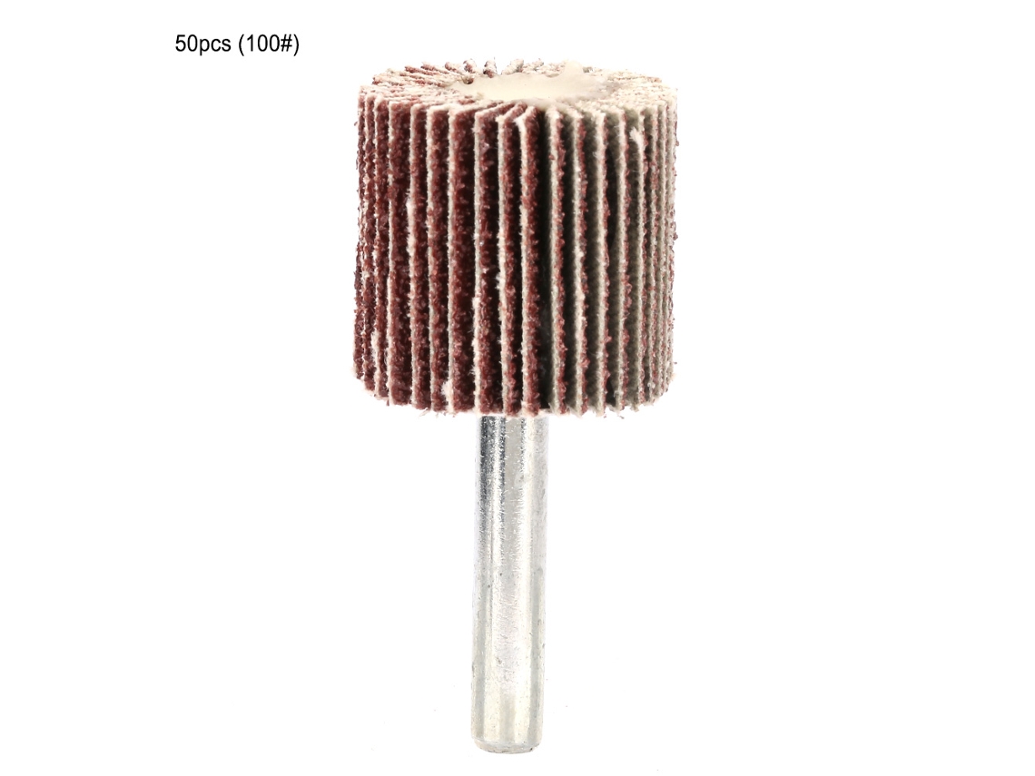 50 Discos De Lijado Con Asa De 6 Mm Para Pulir, 25*25*6 Mm (100)