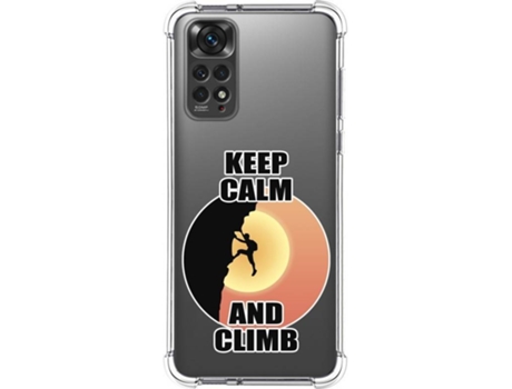 Carcasa Xiaomi Redmi Note 11 TUMUNDOSMARTPHONE Dibujos Antigolpes Hombre Escalada Multicolor