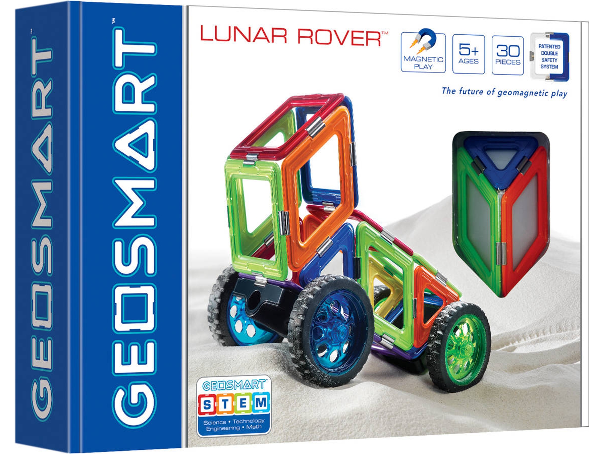 Construcción GEOSMART Lunar Rover (Edad Mínima: 5 - 30 Piezas)